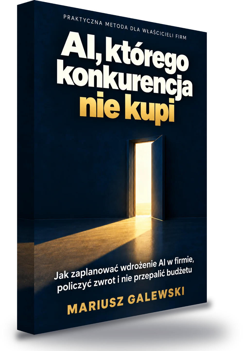 Okładka ebooka AI, którego konkurencja nie kupi